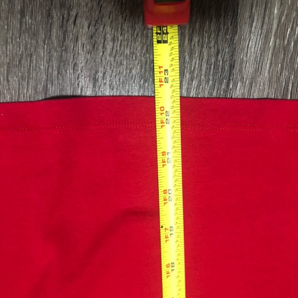 Red Rhinestone Sleeveless Tank Top - Picture 4 of 5